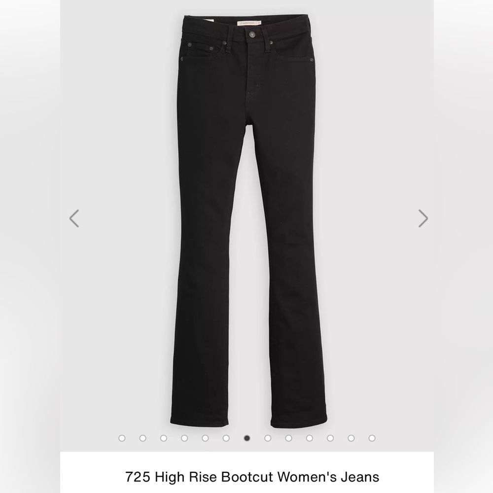 Levi's Women's Black Bootcut Jeans
